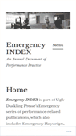 Mobile Screenshot of emergencyindex.com